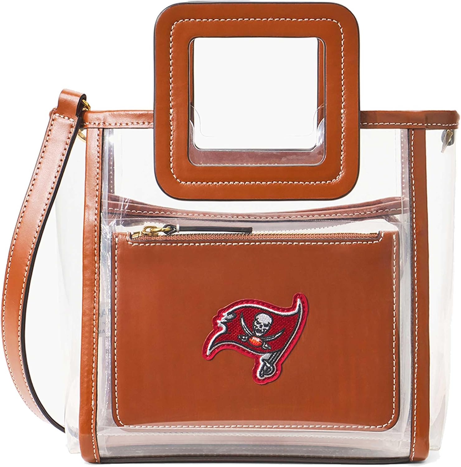 Women's STAUD Tampa Bay Buccaneers Clear Mini Shirley Bag