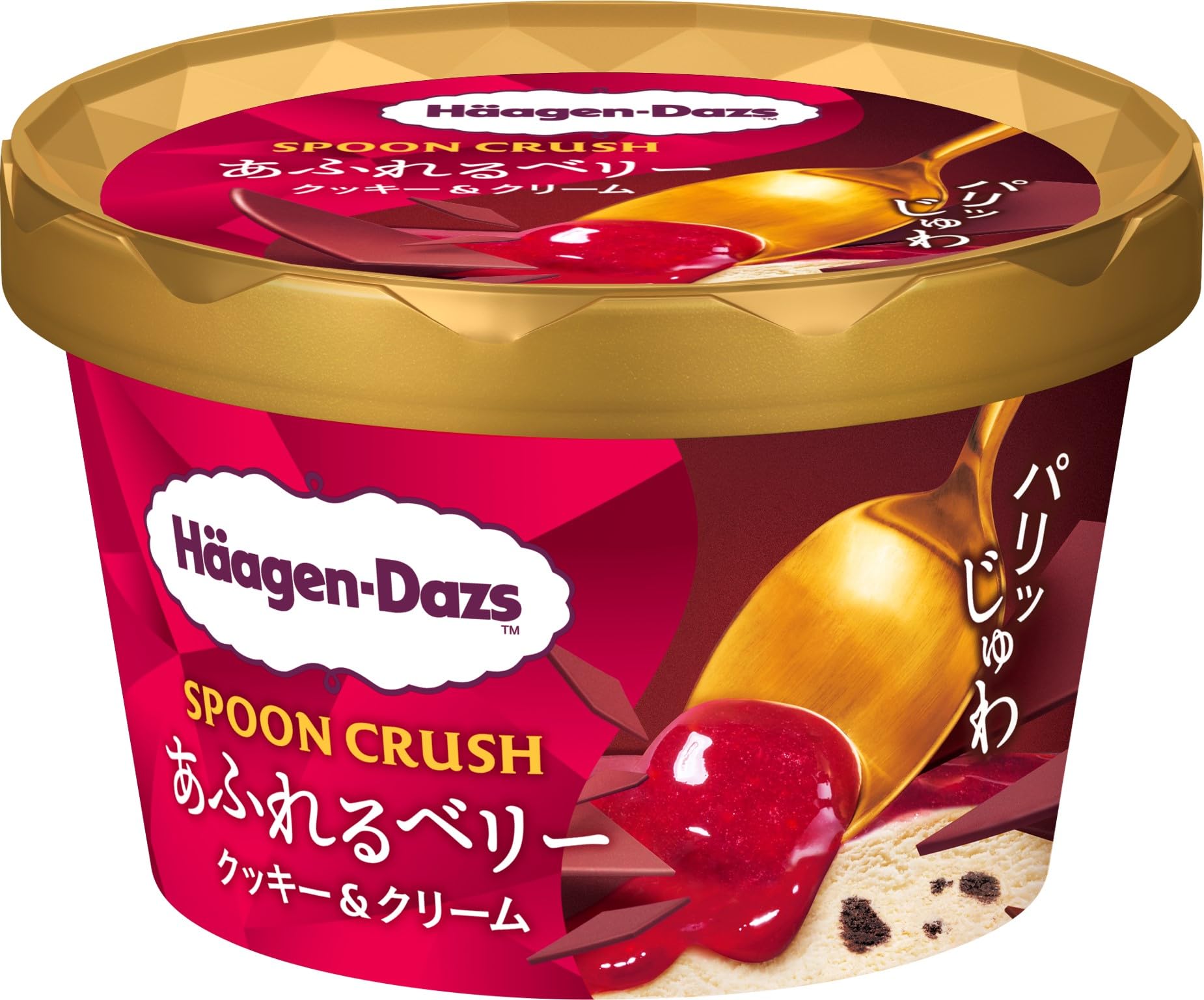 【値下】RAJAS ビューティーバー Haagen-Dazs Japan Minicup Overflow Berry Cookies & Cream, 82ml