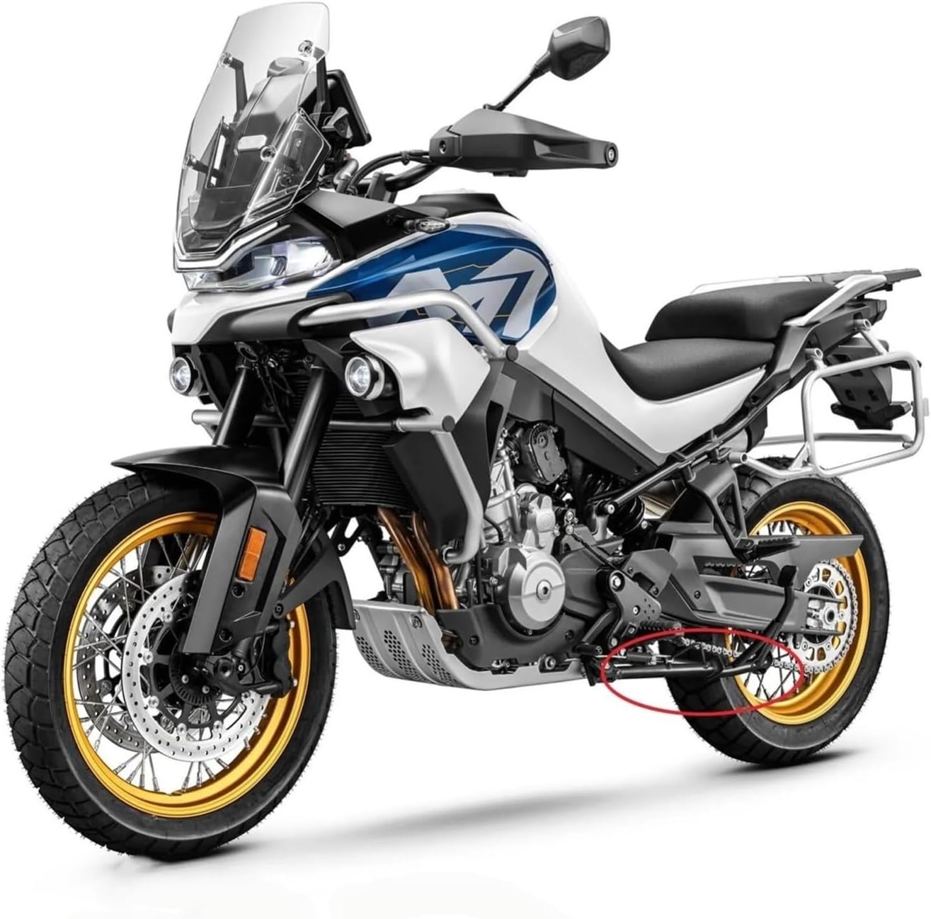 Motorcycle Kickstand Enlarge Plate For CF&MOTO 800MT 800MT-X 2023-2025 2026 Motorcycle Side Stand Extension Plate Kickstand Enlarger Support Pad