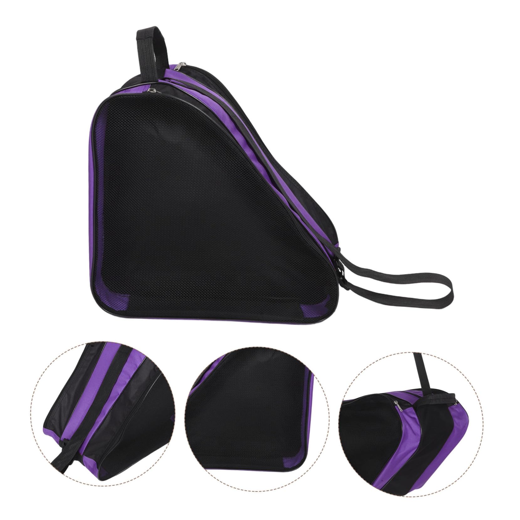 SUPVOX Borsa per Pattini a Rotelle 2 Pezzi in Oxford, Capiente | Design Multistrato, Uso Outdoor, per Scarpe da Pattinaggio e Stivali da Pioggia