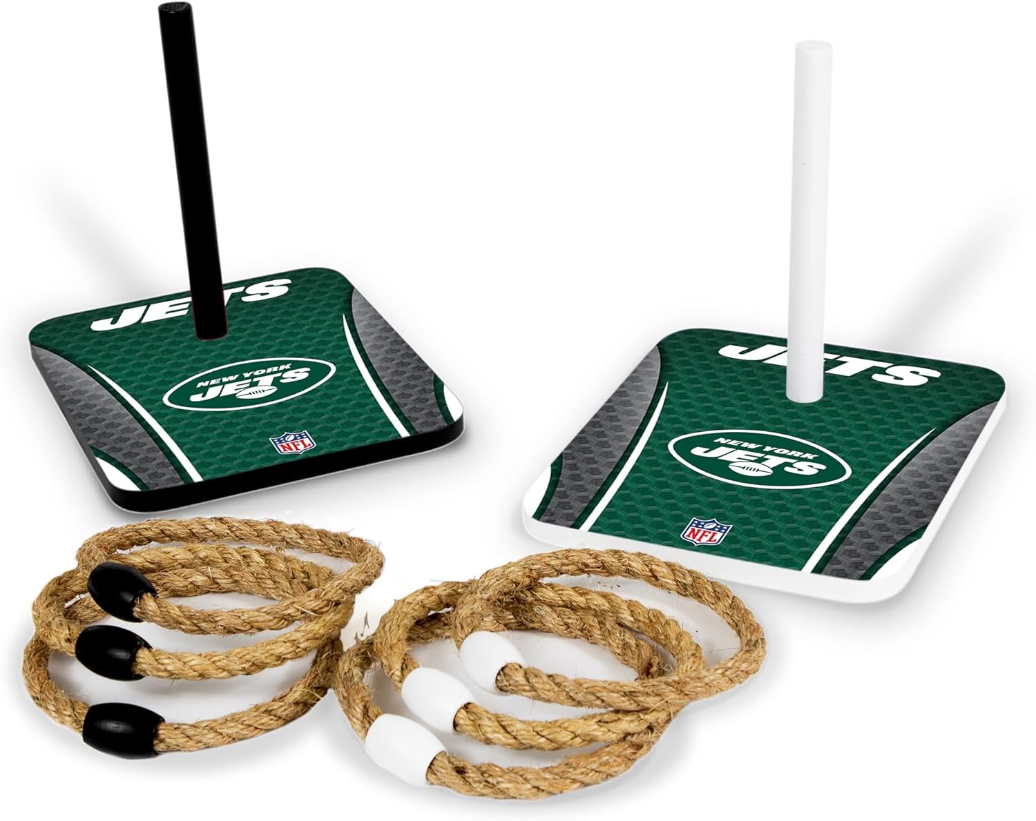 Wild Sports NFL Quoits Set with Direct Print HD Team Graphics – Tailgate Ring Toss Game – Great Gift for Any Football Fan! Ring Toss Family Outdoor Games for The Beach, BBQ, or Tailgate Party