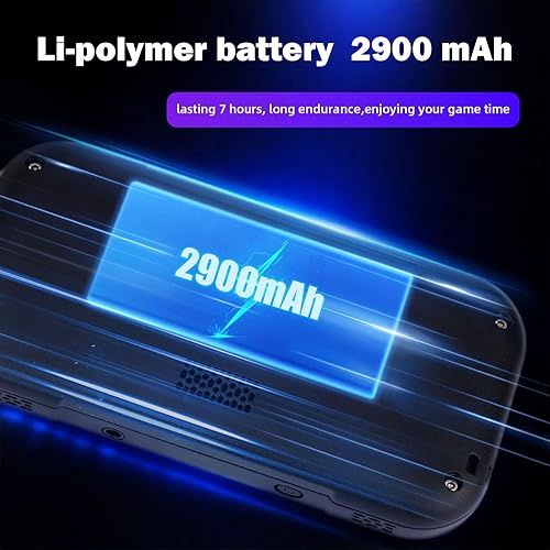 Miniatura 7 de Mini Zero 28 Consola de juegos, 2.8 pulgadas IPS de visión completa de 640 x 480 y 2900 mAh batería consolas de videojuegos retro, con tarjeta TF