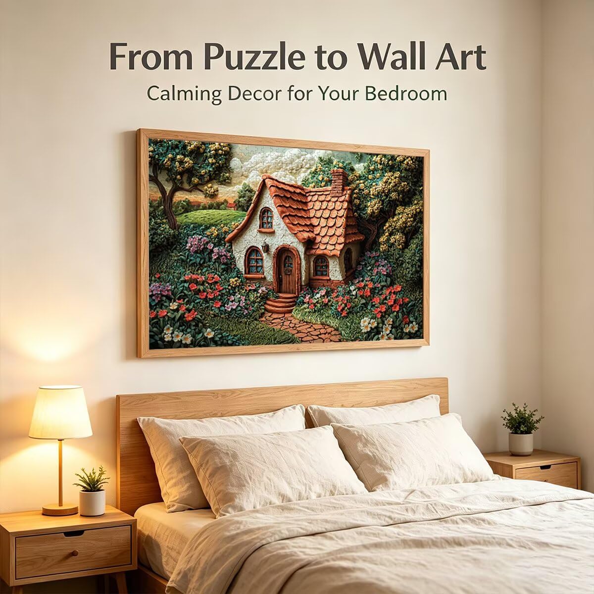 Puzzle 1000 Pezzi, Puzzle Giardino, Legno Pezzi, Regalo Donna Uomo -11152