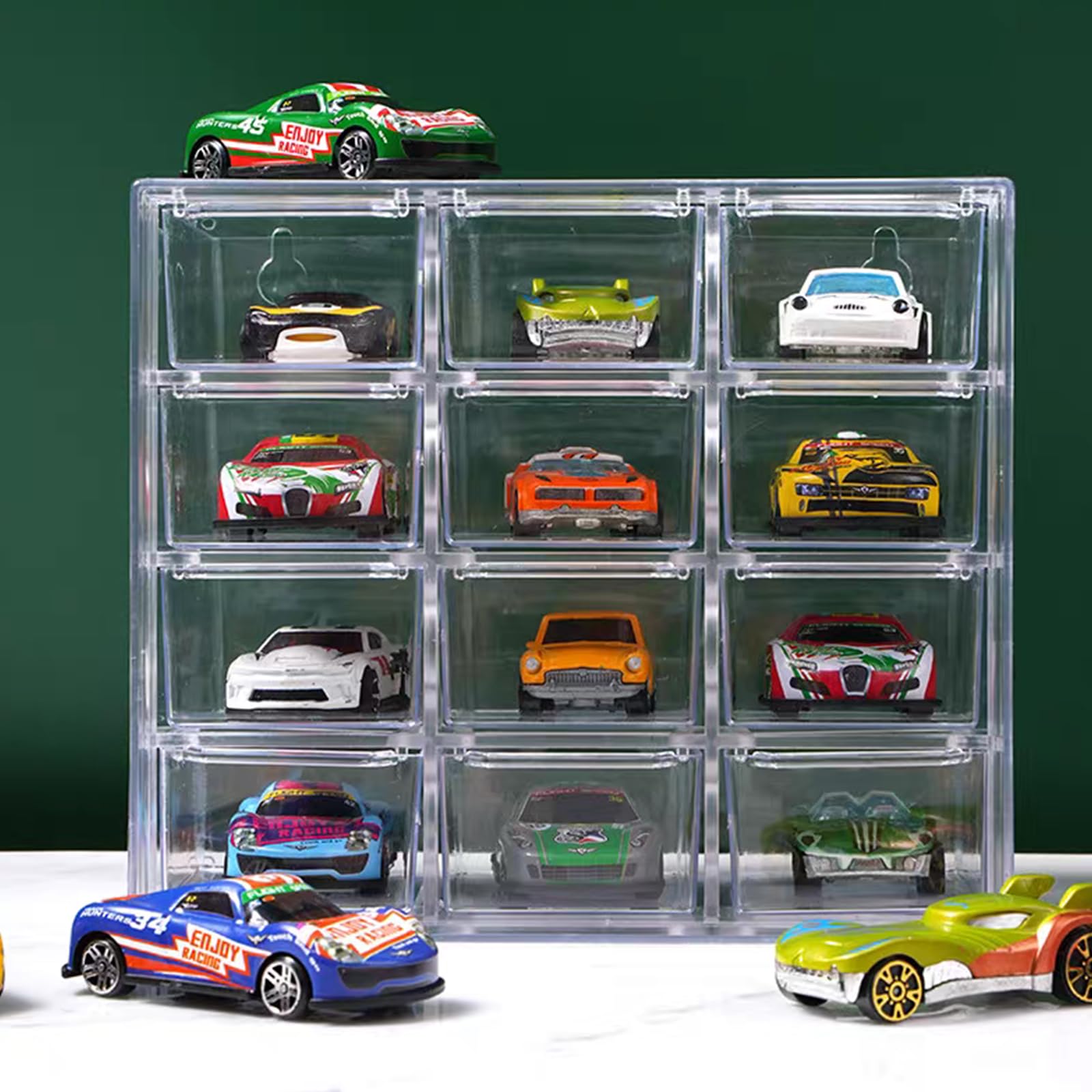 Amazon.co.jp: トミカケース 1:64 ミニカー 収納 コレクションケース