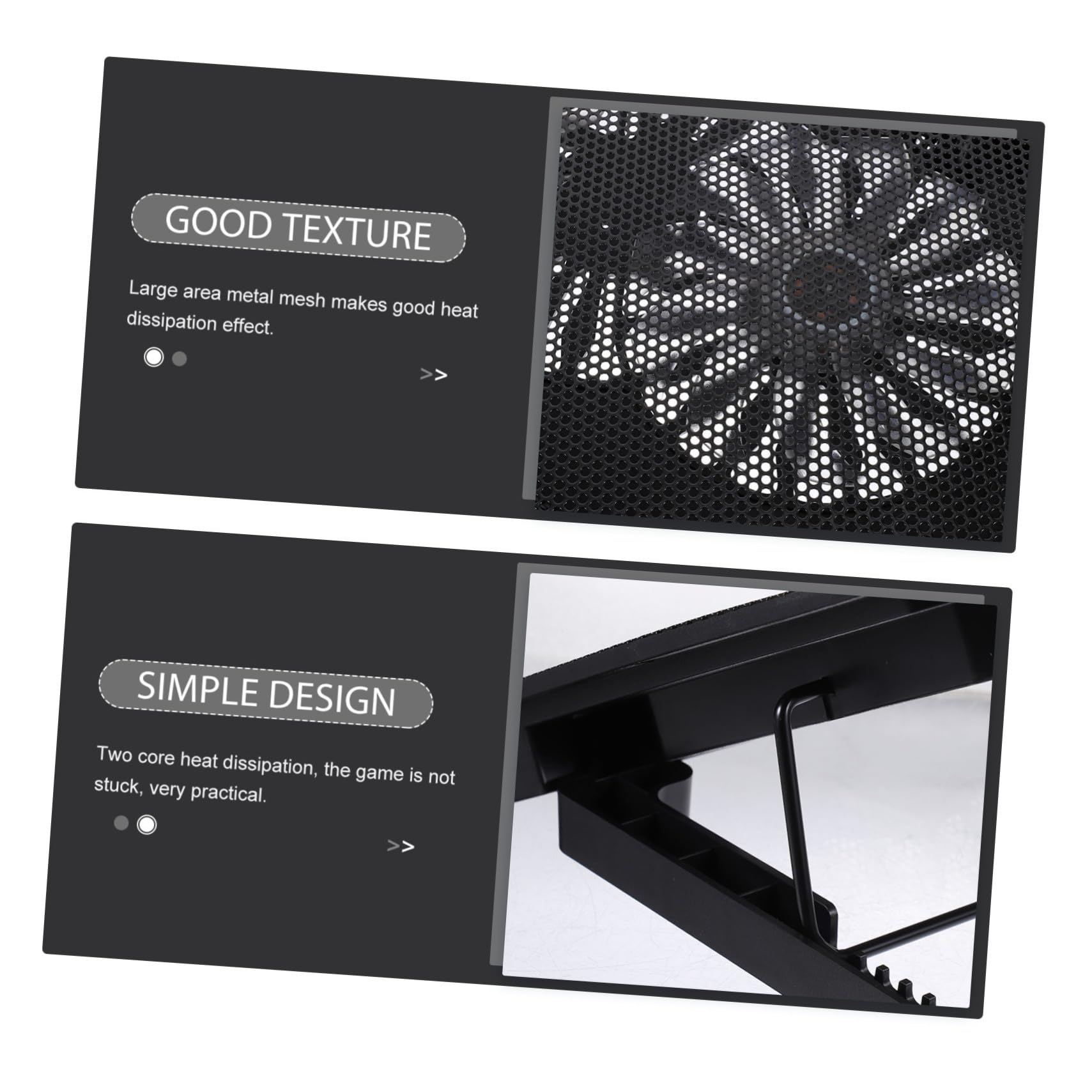 Hemobllo Radiador De Portátil para Computadoras De Refrigerador USB para Portátil Base Refrigeradora para Soporte para para Gaming y Trabajo Intensivo