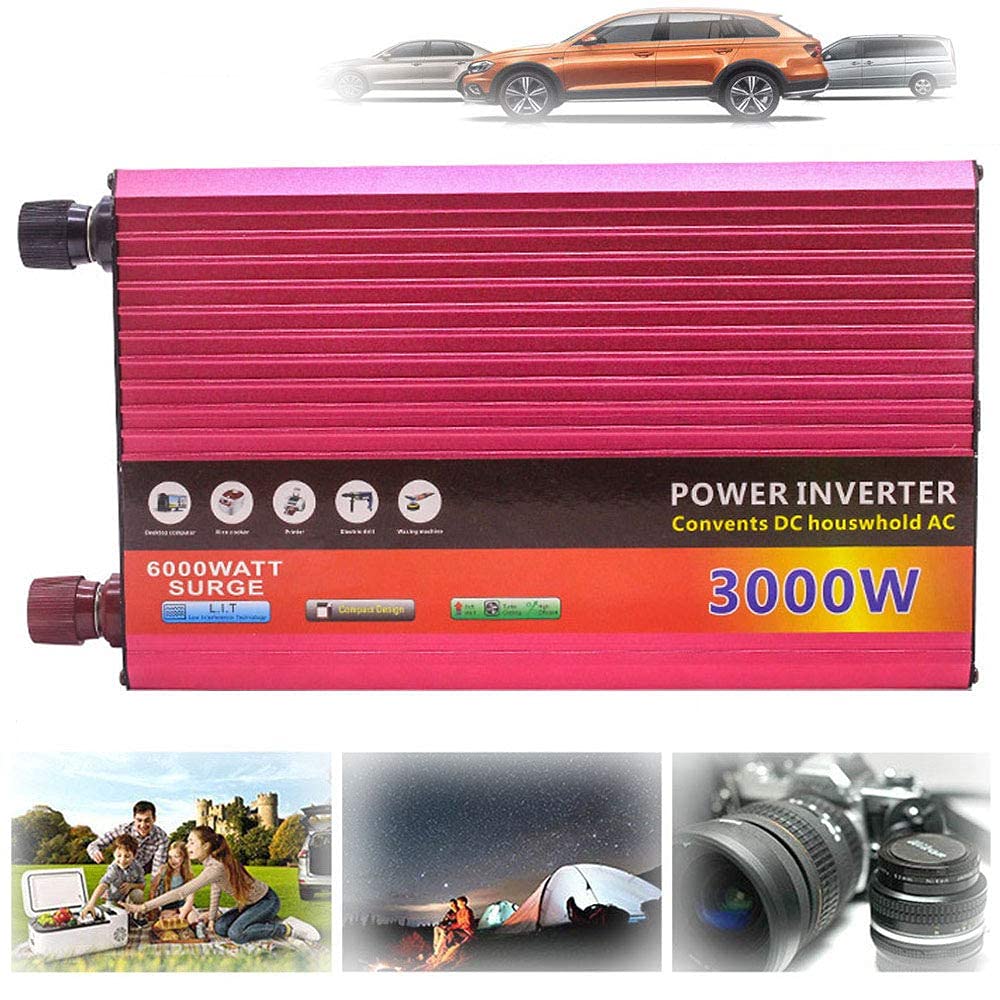 Onduleur onde sinusoïdale modifiée 3000w pour résoudre les pannes de courant en voiture