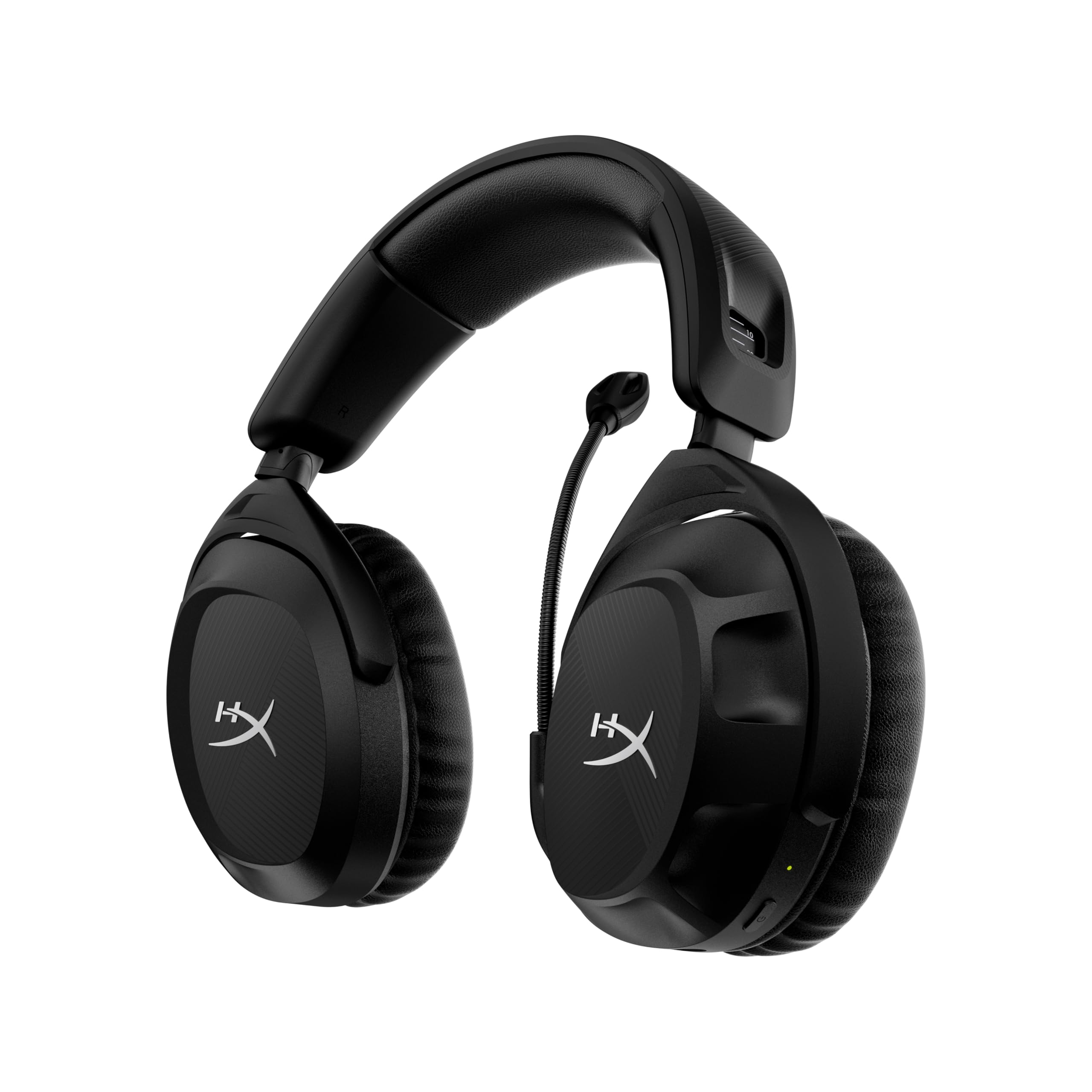 HyperX Cloud Stinger 2 - Casque de Jeu sans Fil - Compatible PC. Microphone pivotant avec Coupure Audio Automatique, Mousse à mémoire de Forme Confortable, 20 Heures Maximum d’autonomie