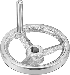 Tool parts 100mm/3.94 Inch Rotary Handwheel - Cast Iron for Milling Machines Lathes