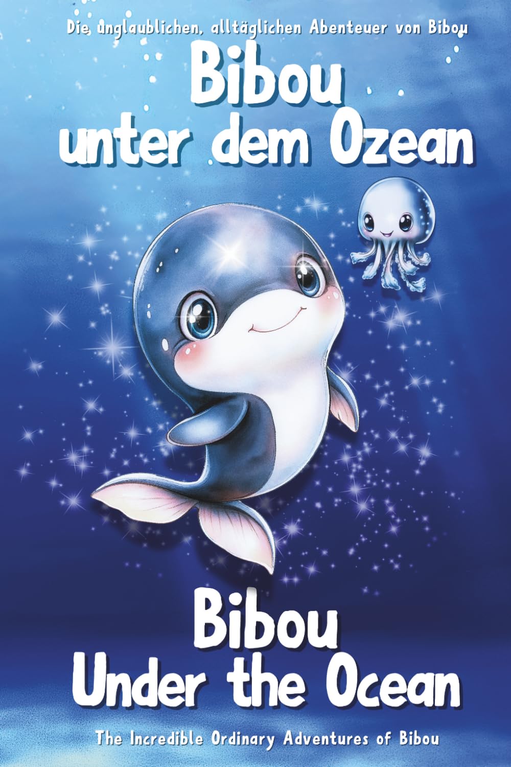 Bibou unter dem Ozean - Bibou Under the Ocean: Zweisprachiges Bilderbuch Englisch–Deutsch | Meerestiere & Mülltrennung spielerisch entdecken – ... alltäglichen Abenteuer von Bibou)