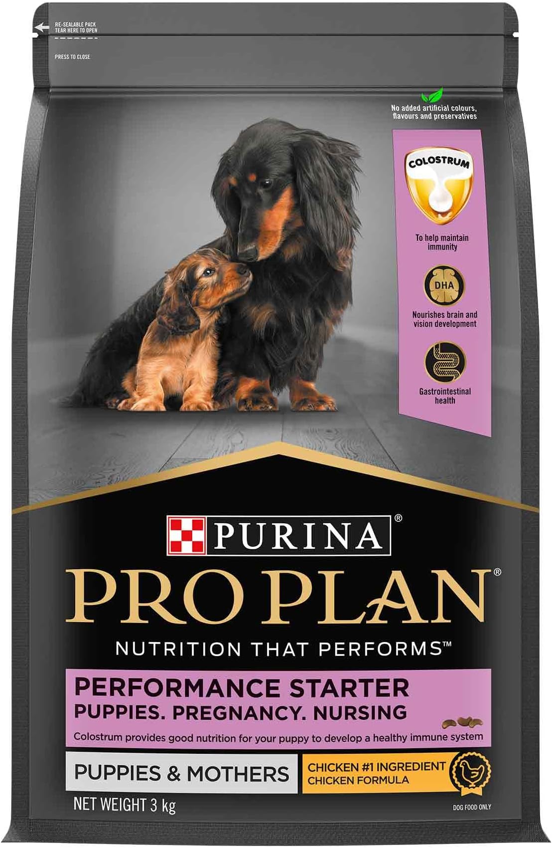 PRO Plan Performance Kibble Starter, Puppies & Mothers, 3 Kg Pack