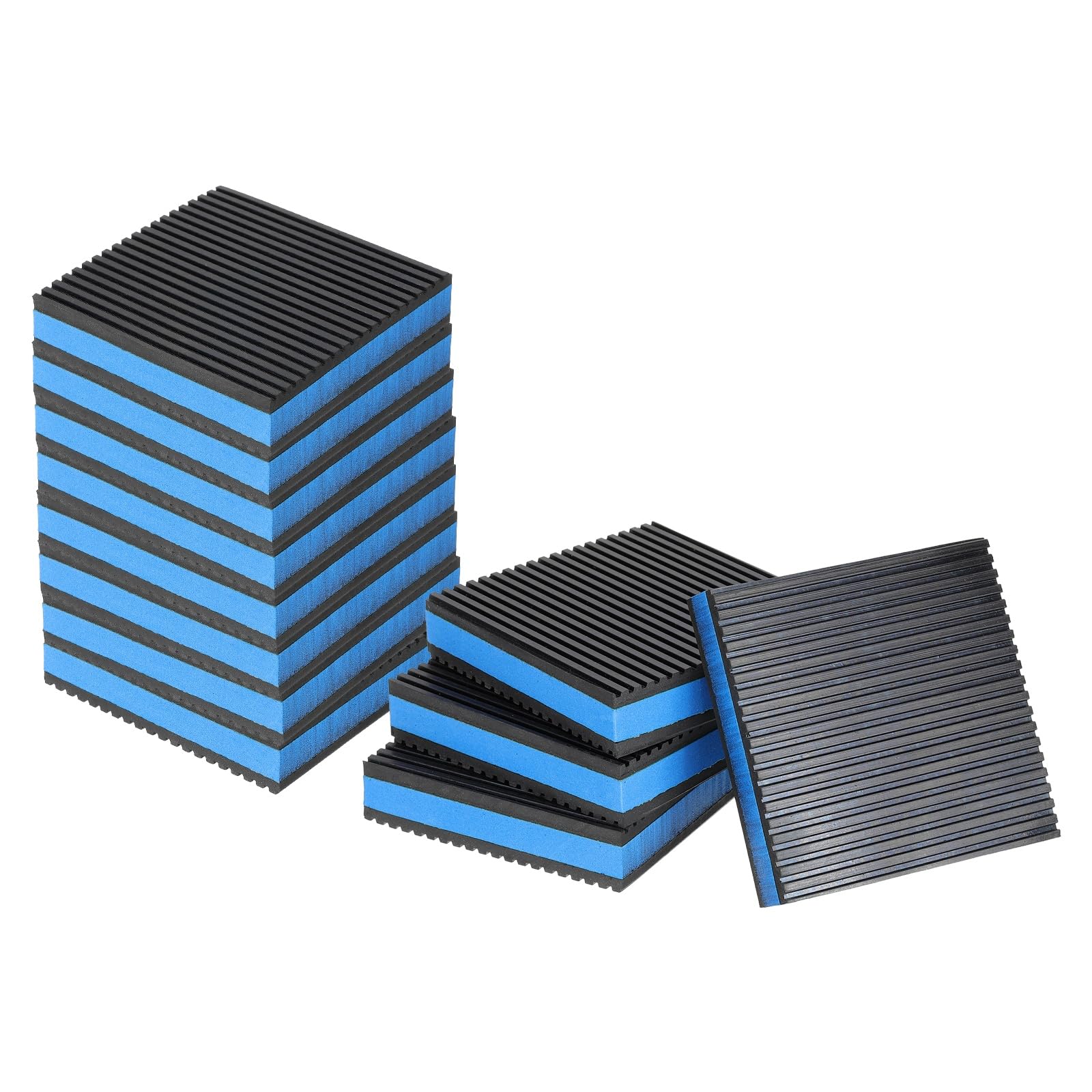 Plot anti-vibration pour climatiseur et compresseur d'air | Tapis caoutchouc EVA de 4x4" - 8