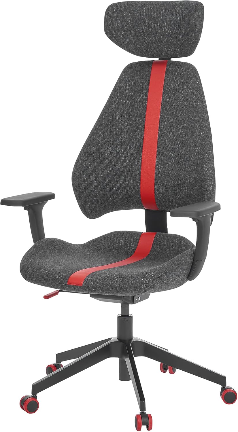 GRUPPSPEL Gaming chair, Gunnared black/grey