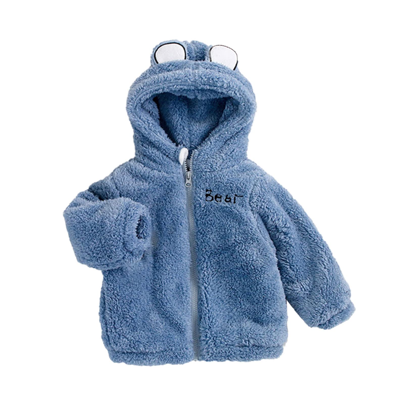 Girls Teddy Jacket Cute Bear's Ears Teddy Hoodie Women Autumn