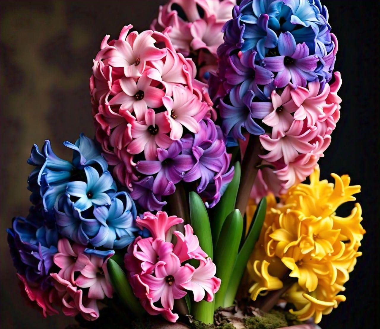 Gebdinsh Garden® Imported Hyacinth Flower Bulbs For Your Garden (Pack Of 2 Bulbs)