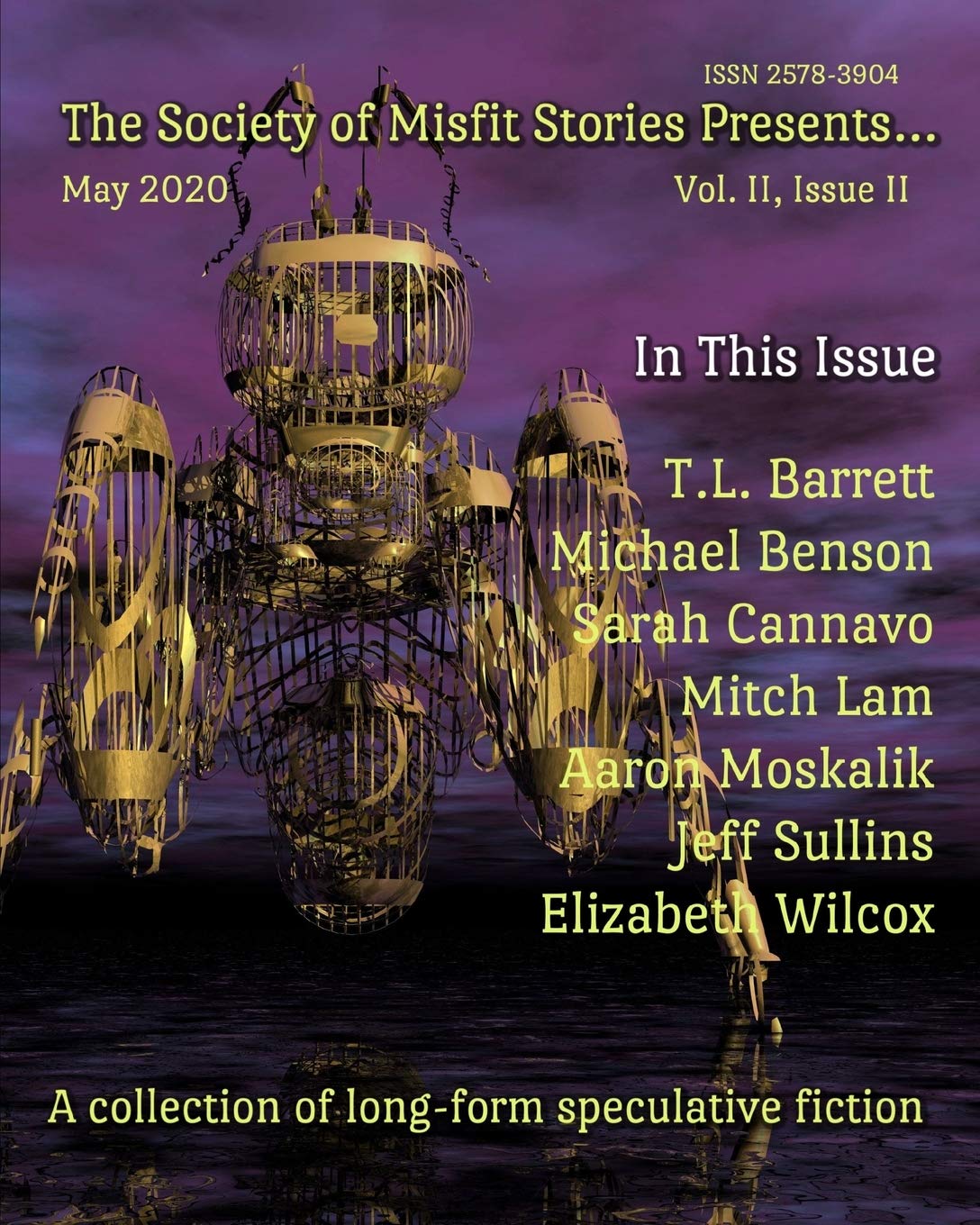 Cover of The Society of Misfit Stories Presents..., May 2020