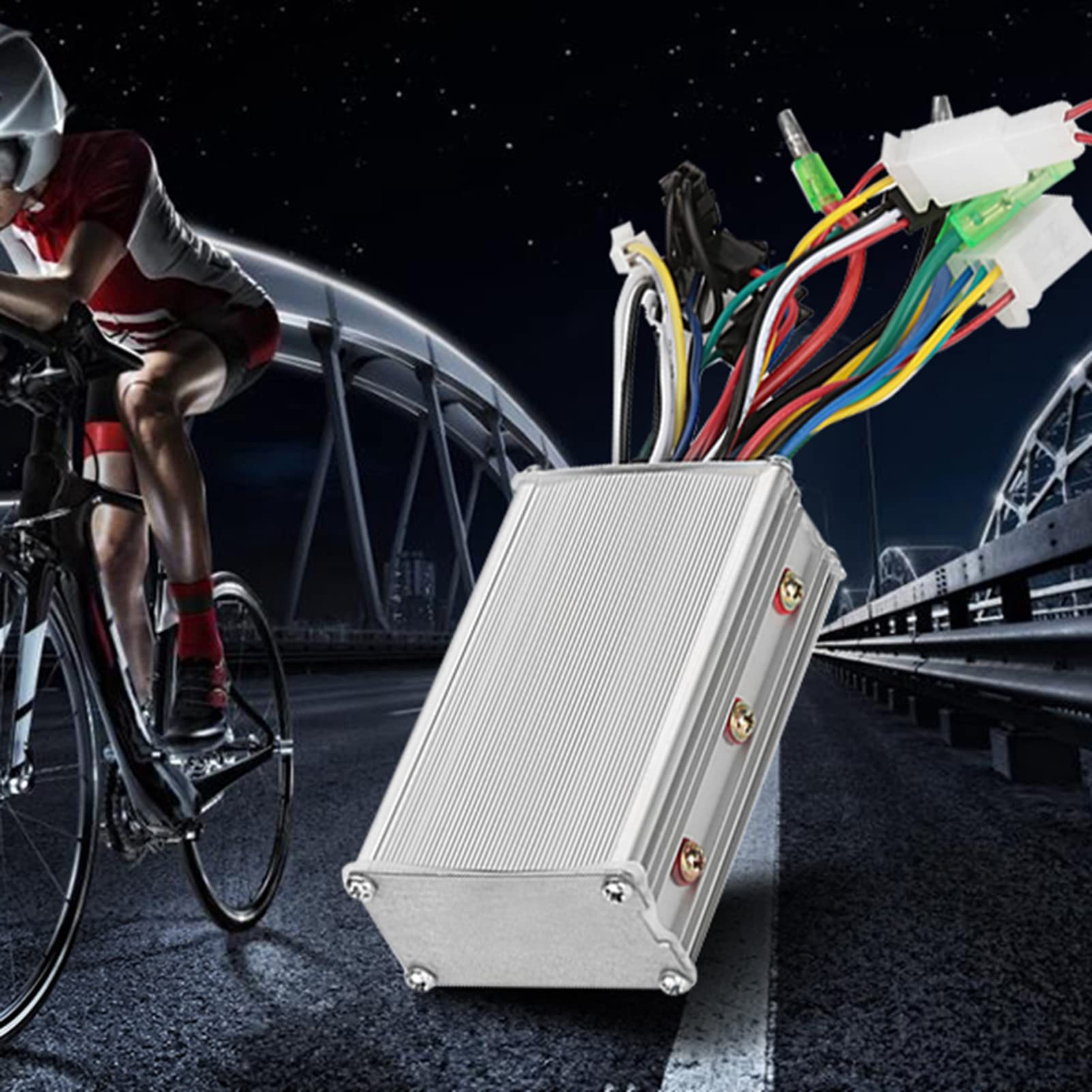 Controller Motore 36V / 48V 350W Spazzolato per Scooter Elettrico e Bicicletta Elettrica