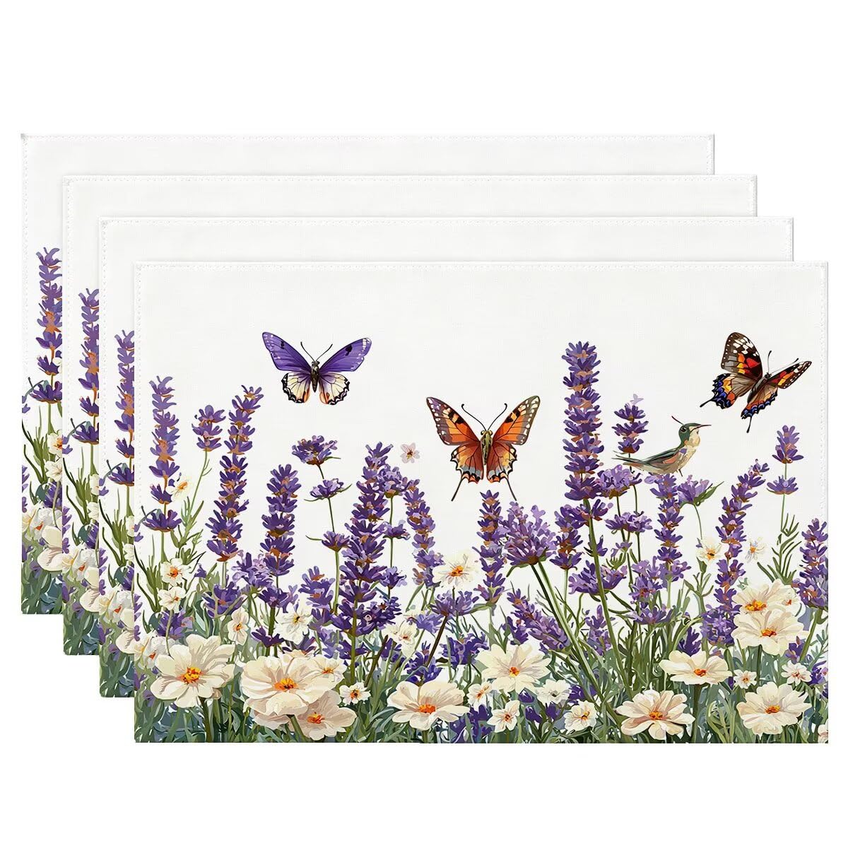 Set de table floral idéal comme cadeau femme pour décoration intérieure