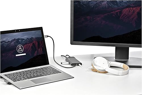 Miniatura 8 de StarTech.com Adaptador multipuerto USB C – Mini base de viaje USB-C con HDMI 4K o VGA de 1080p – 3 concentradores USB 3.0, SD, GbE, audio, 100 W PD
