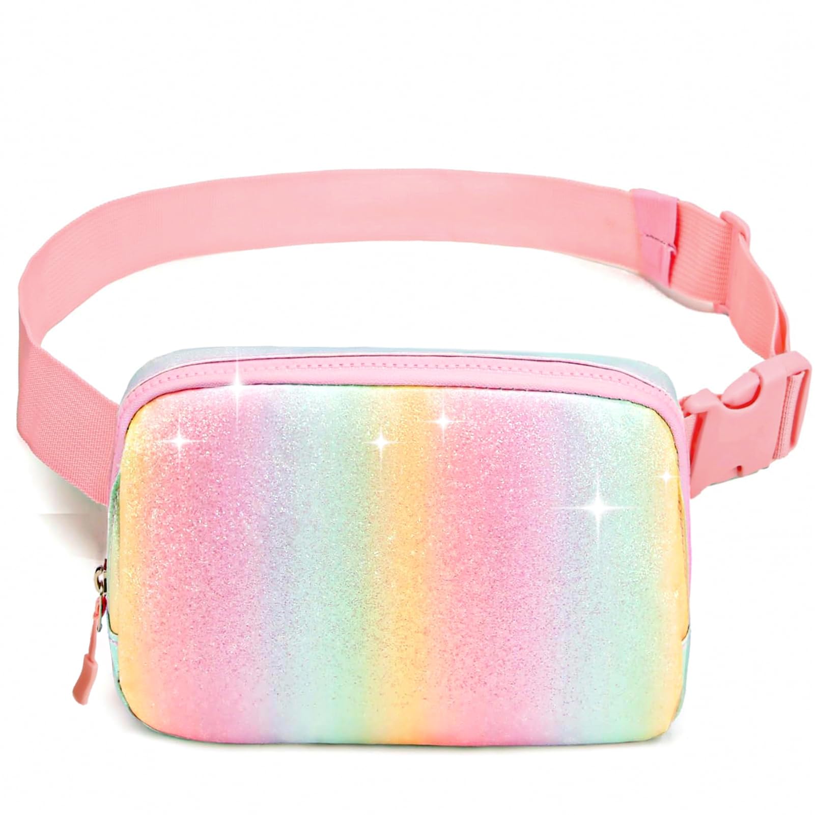 PRLINJSK Birthday Gift for Kids Teens Fanny Pack for Girls Belt Bag Crossbody Waist Bag Gift