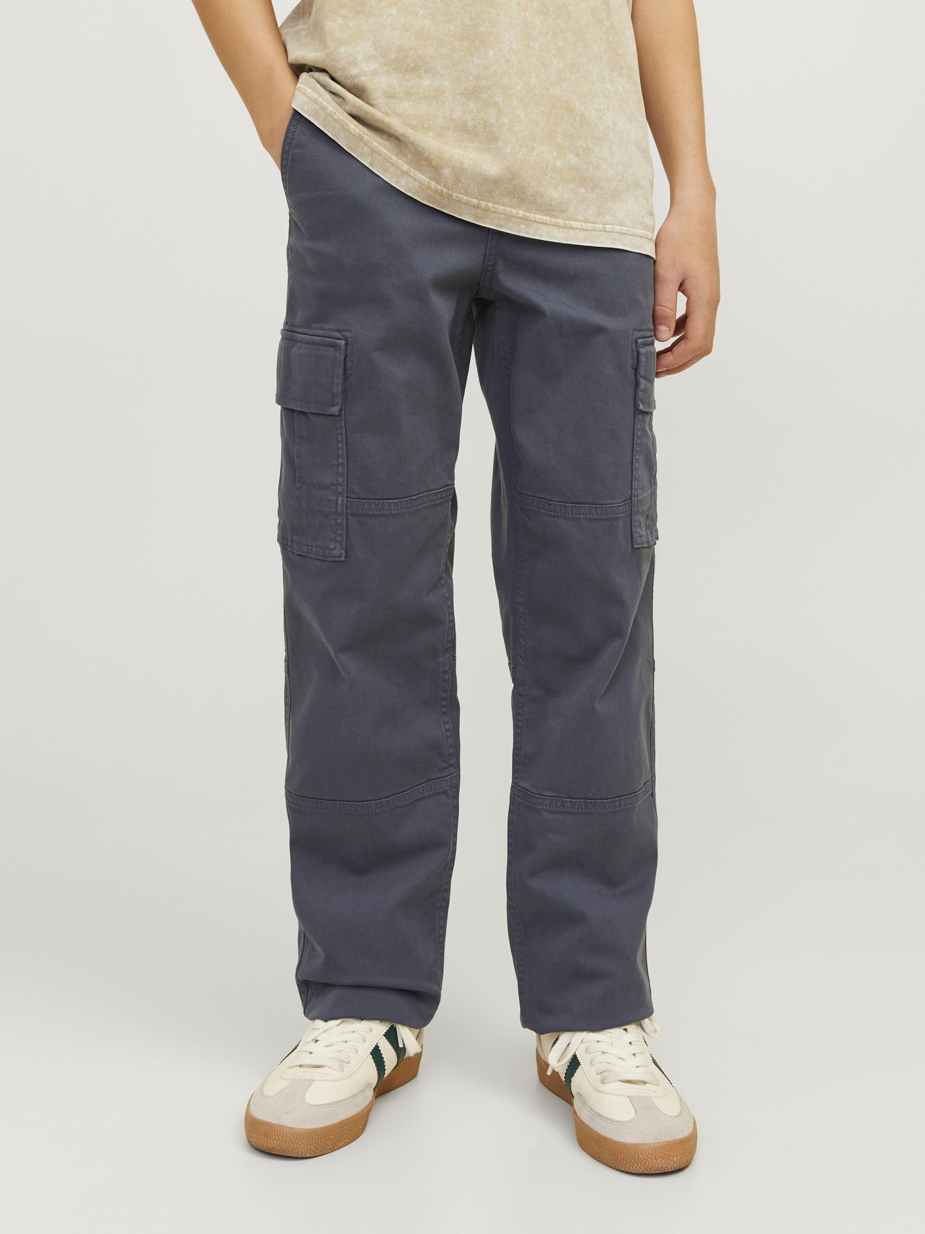 JACK & JONES Jpstkane Jjharlow Cargo Noos Jnr - bojówki Chłopcy