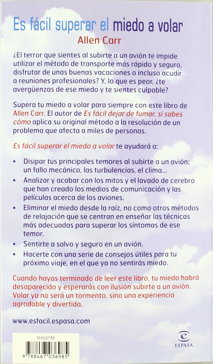 ES FACIL SUPERAR EL MIEDO A VOLAR