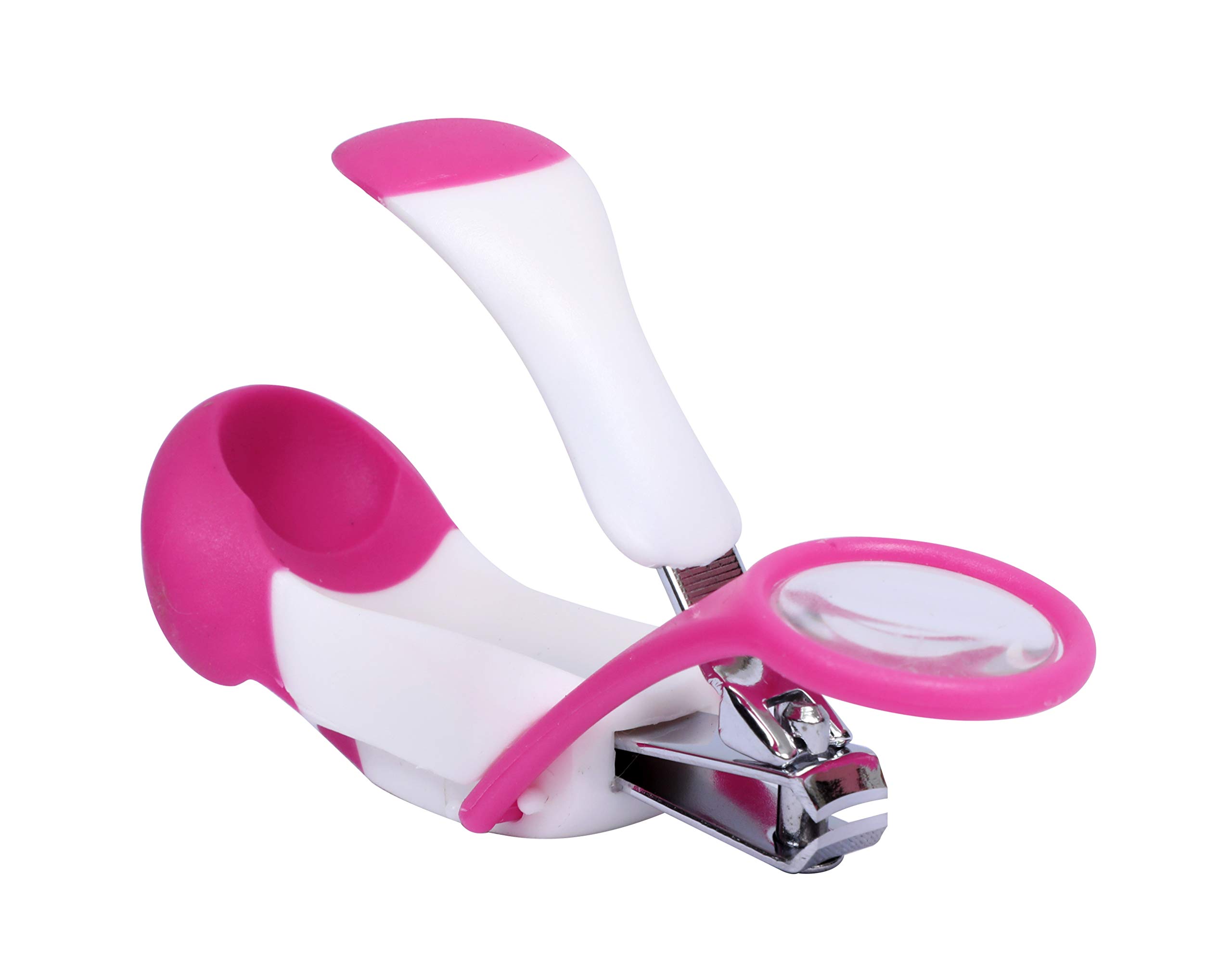 1st Step Baby Nail Clipper with Magnifying Glass (Pink)-image-14