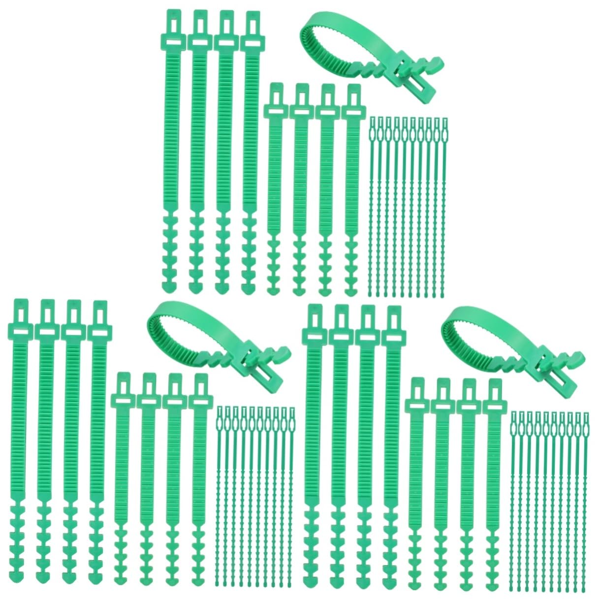 Sosoport 3 Sätze Baumstützgurte Teilig Verstellbare Pflanzenbinder Strapazierfähigem Zur Stabilisierung Von Schiefen Bäumen Und Pflanzen Für Garten Und Outdoor Einsatz 18 Stück * 3