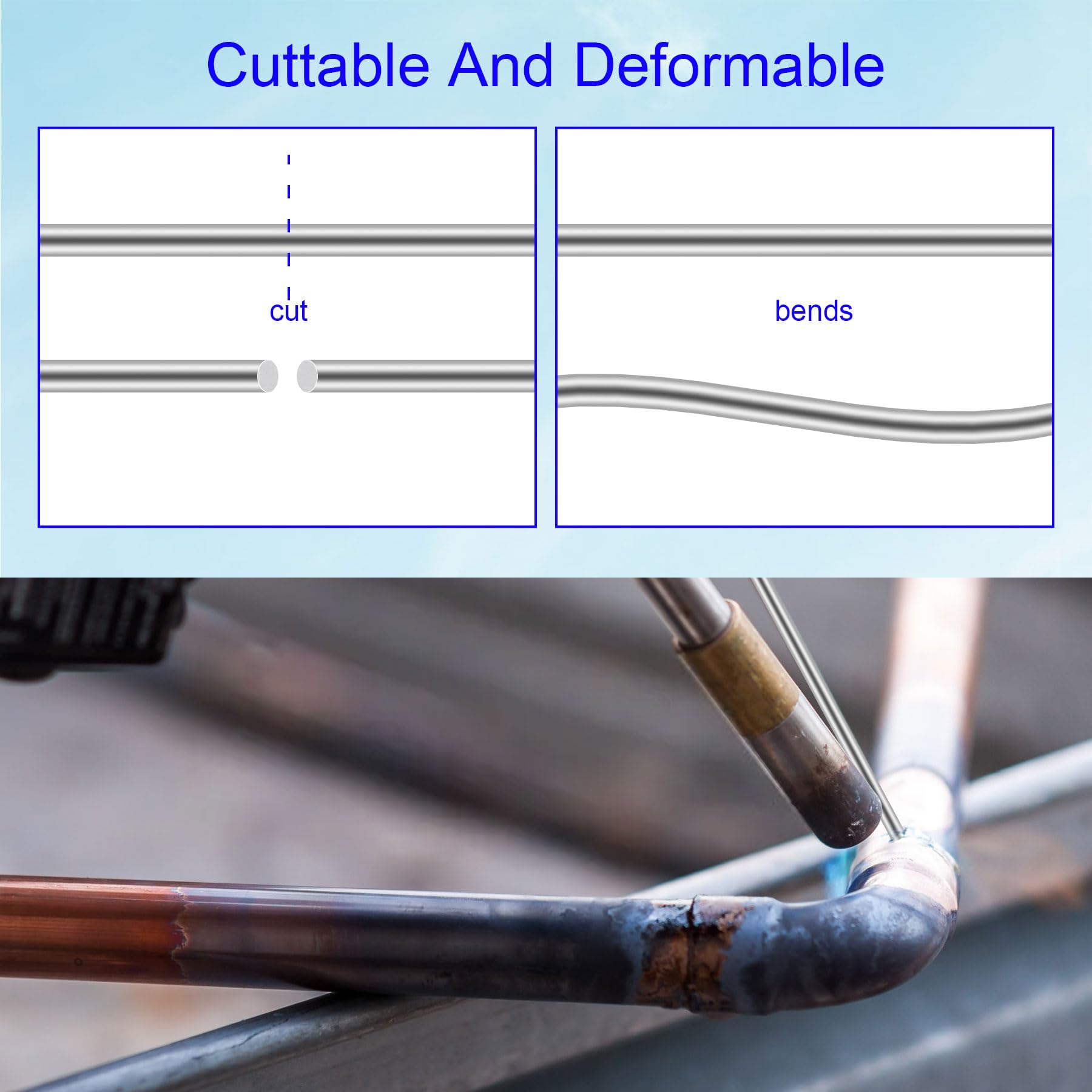 20 Stück 304 Edelstahl Rundstäbe 2.5x300mm - Massive Stangen Für Modellbau & Industrie