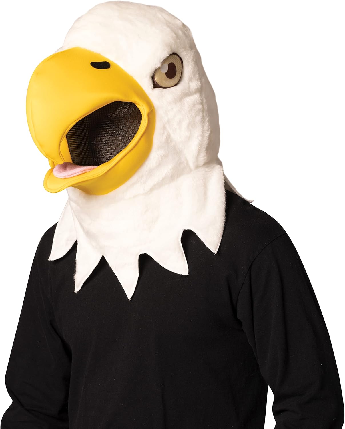 Mascot Head Bald Eagle Costume Headpiece Men and Womens, Adult One Size - Image 6
