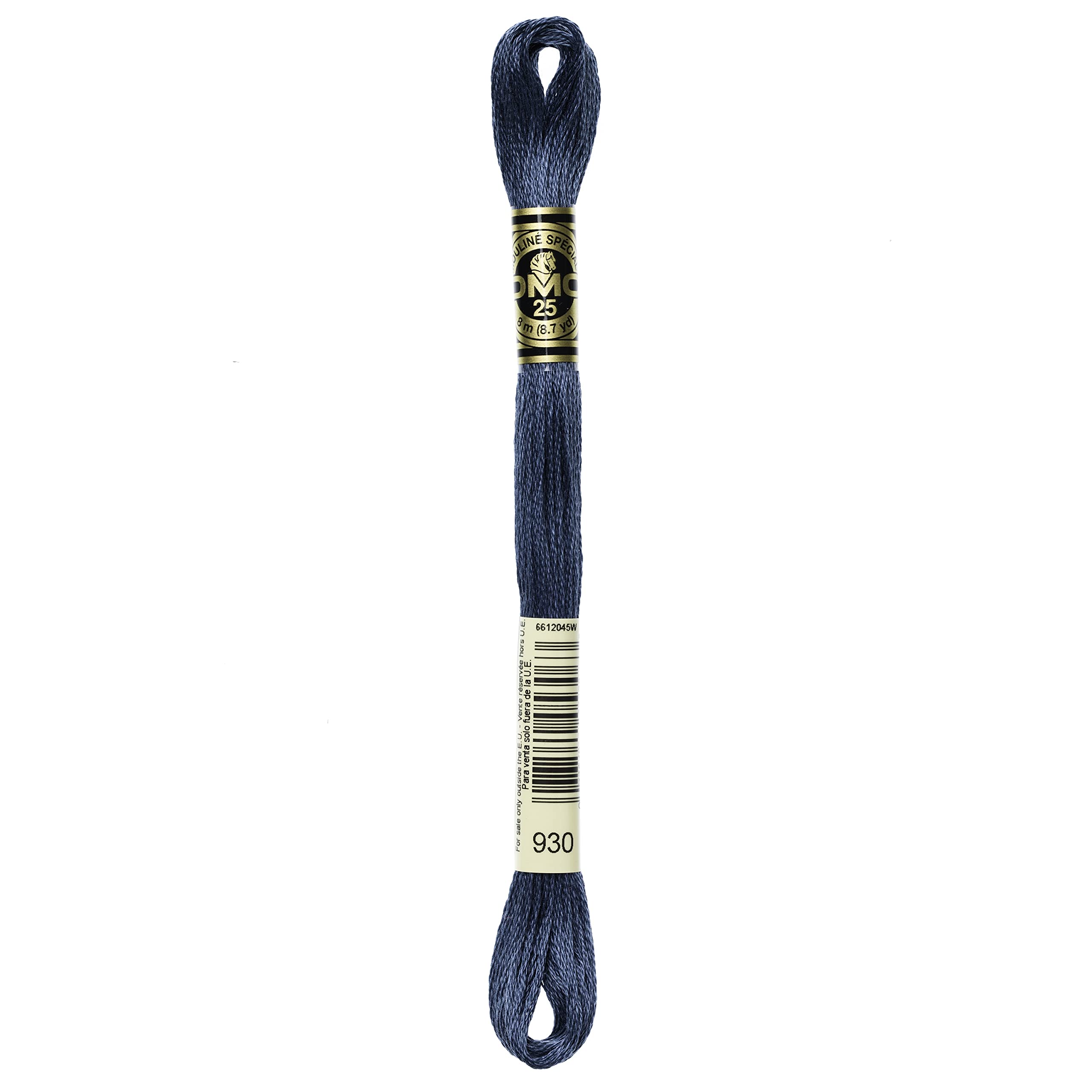 DMC 6-Strand Embroidery Cotton Floss, Dark Antique Blue