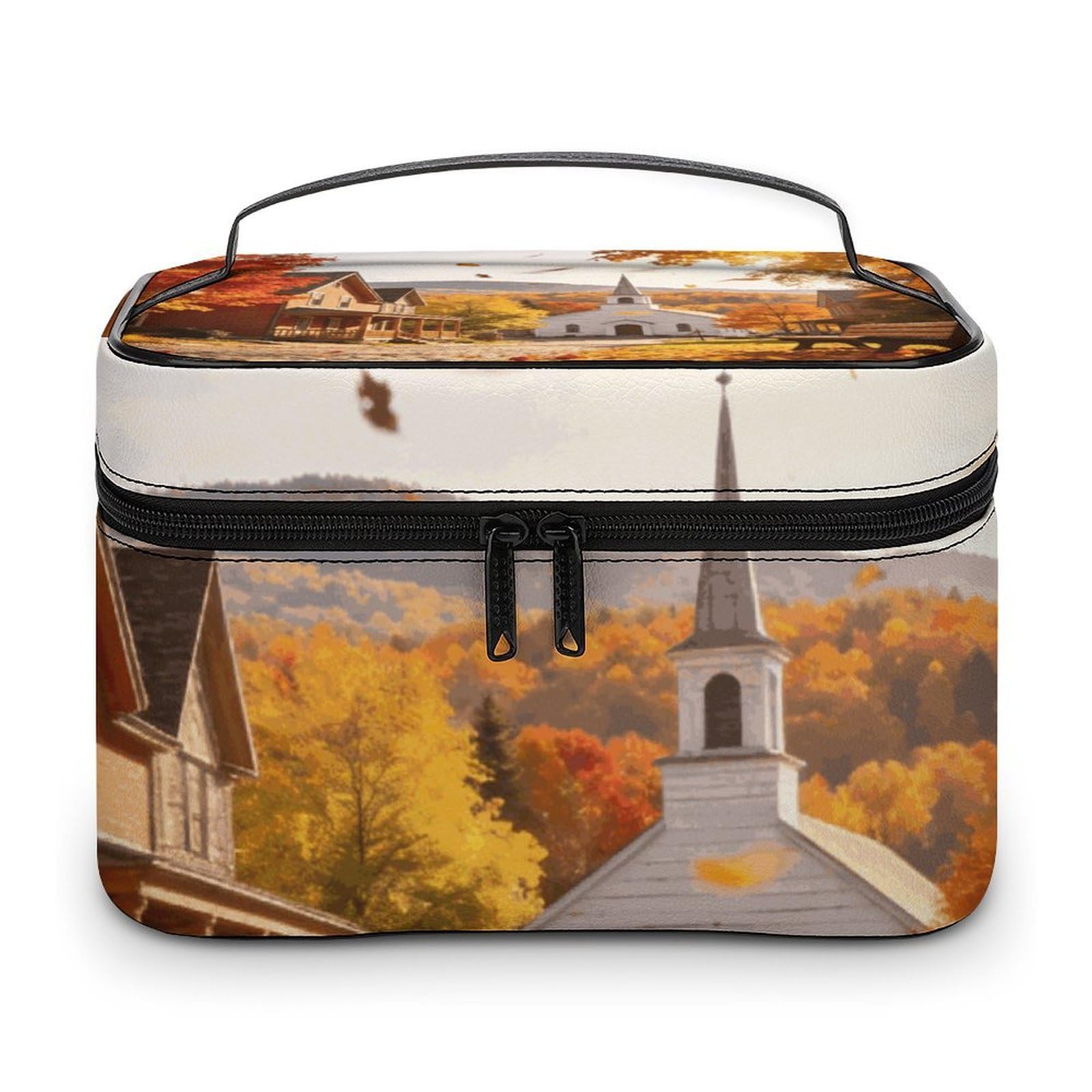 Bolsa de aseo de viaje portátil e impermeable para cosméticos de mujer 8