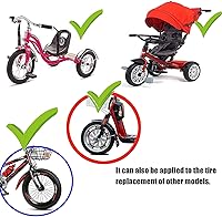 Vista 5 de Neumático de neumático de 10 pulgadas, 10 x 2.125 pulgadas, vástago de válvula doblado para scooter eléctrico, scooter inteligente de equilibrio