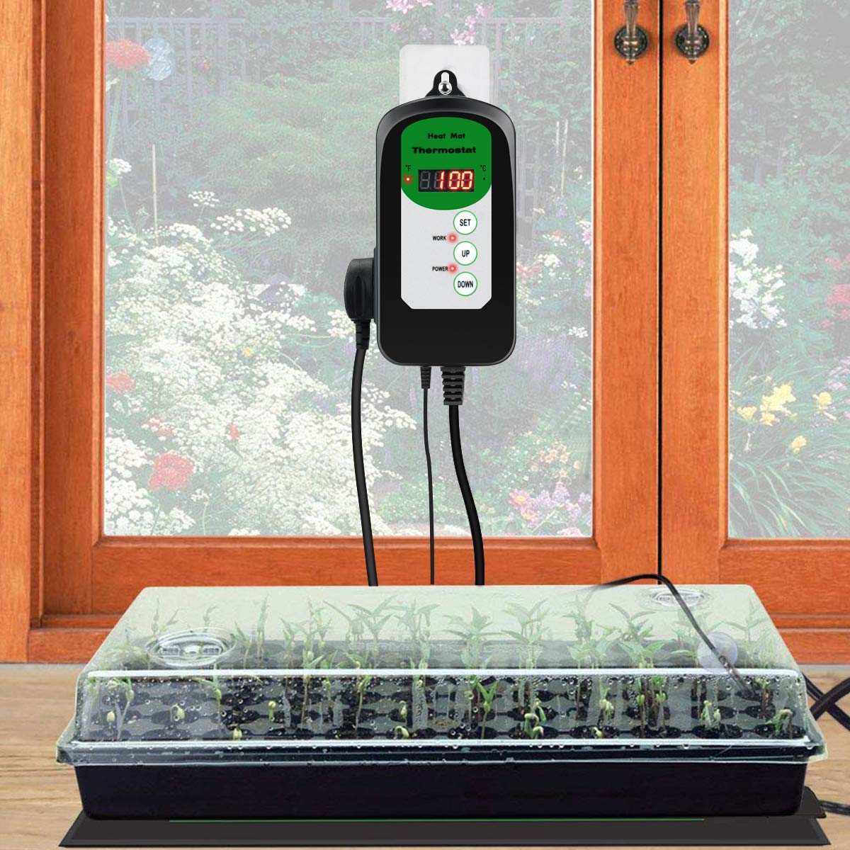 Garden & Outdoors Greenhouses & Plant Germination Equipment UK RIOGOO Digital Heat Mat
