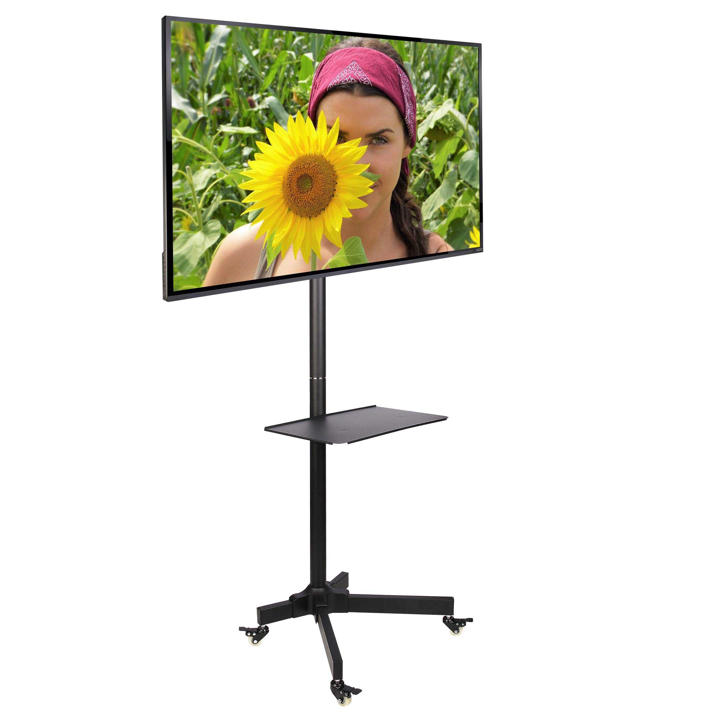 Regolabile supporto da pavimento per televisori LCD LED da 19-37 pollici (diagonale 48cm - 94cm), fino a 20 kg con VESA, max 200x200mm