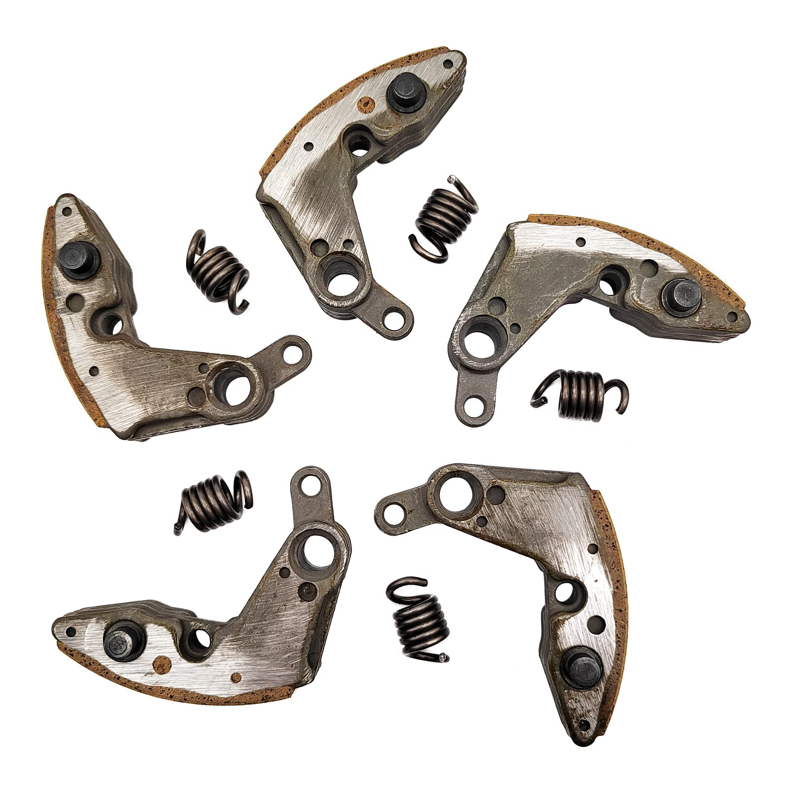 5 pièces adaptées for CF Moto CF500 500CC CF625 Plaquettes d'embrayage d'entraînement avec Ressort for ATV UTV Go Kart Quad Bike pièces 0180-054200 Les pièces