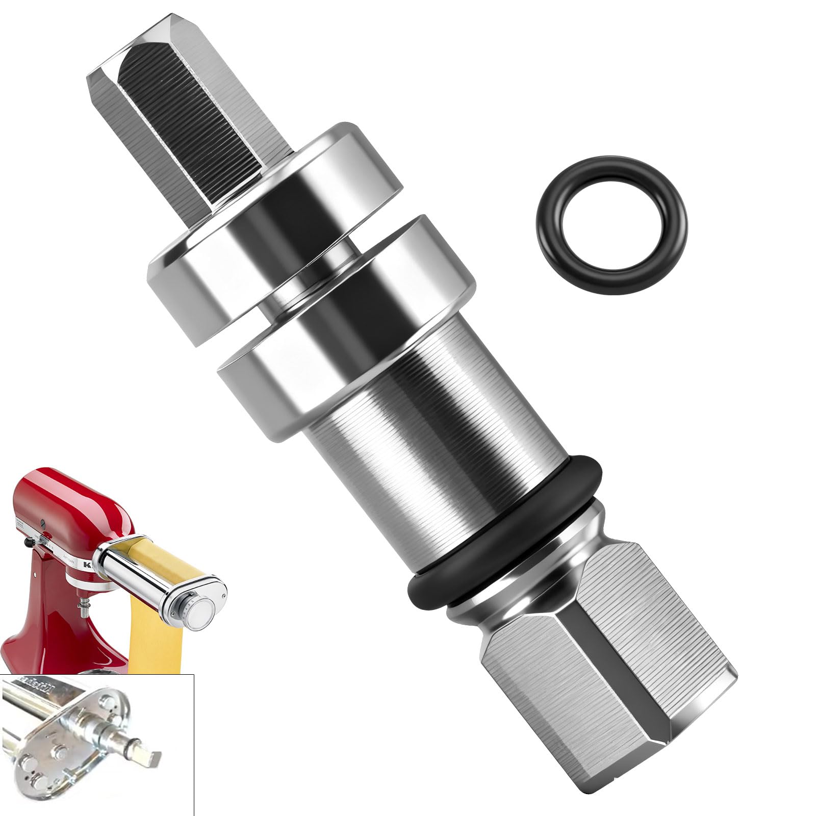 Amazon.com: Pasta Attachment Shear Shaft Coupler Compatible with