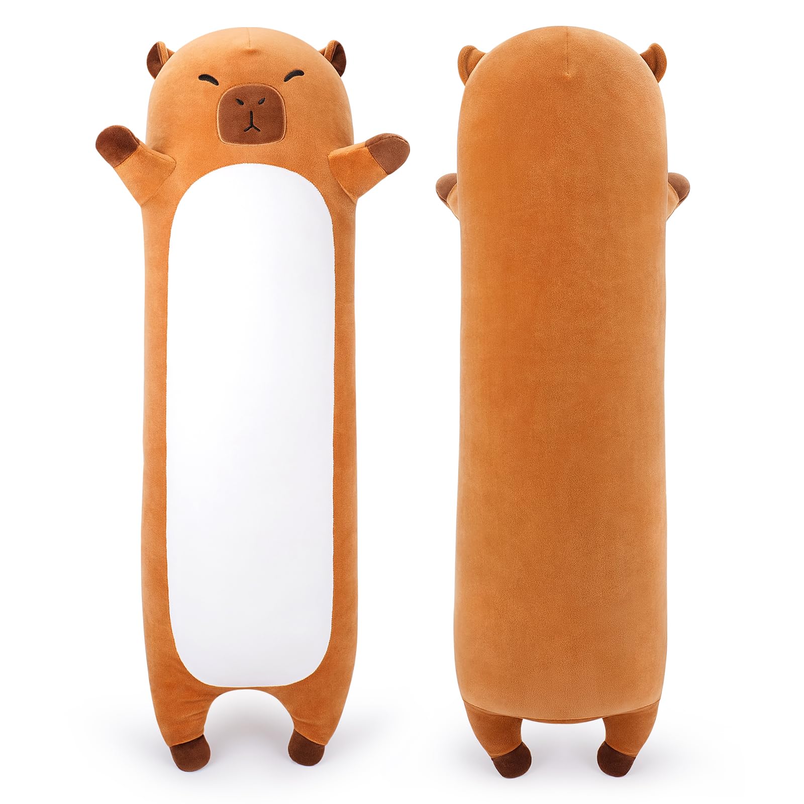 カピバラのぬいぐるみ Amazon.co.jp: カピバラ ぬいぐるみ 45/65cm、フィットネス, 特大