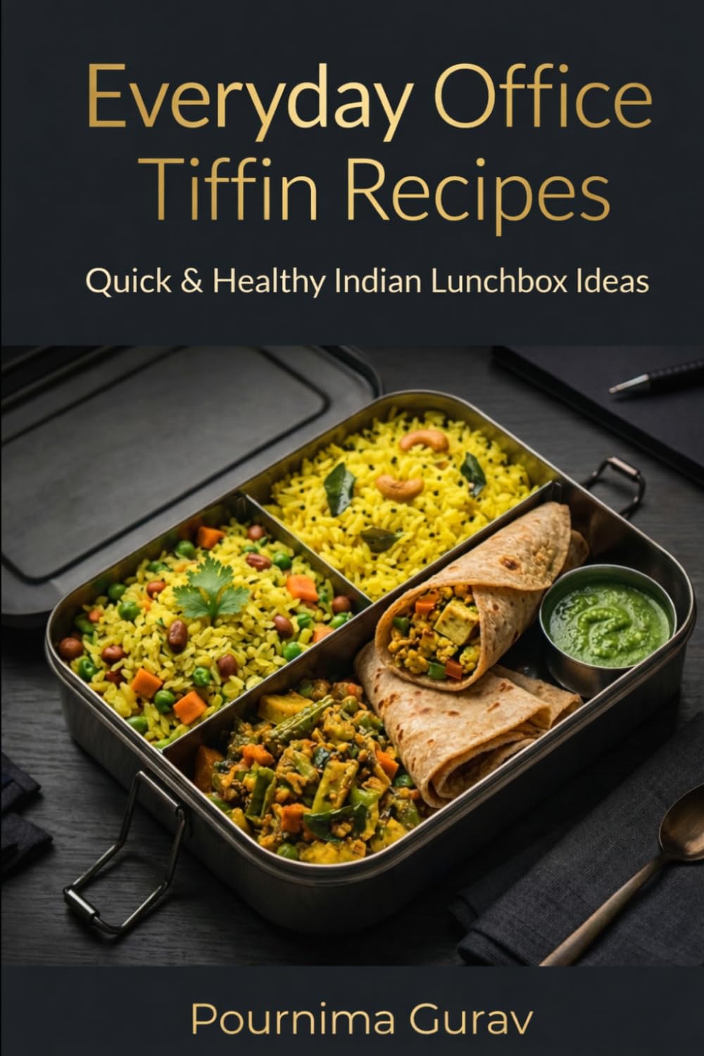 Everyday Office Tiffin Recipes: Quick & Healthy Indian Lunchbox Ideas      Paperback – Large Print, March 13, 2026