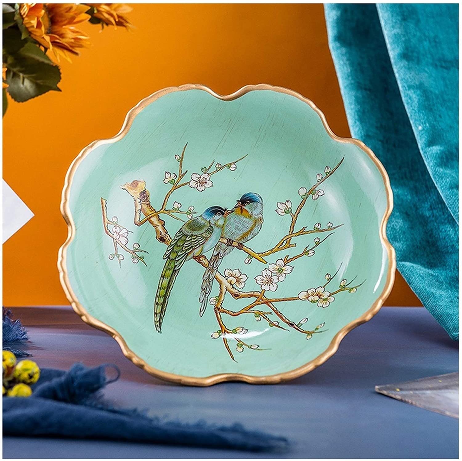 Patera na Owoce Miska na Owoce Kosz na Owoce Owoce miseczka nowoczesne ceramiczne danie owocowe ceramiczne dla cukierków i owoców stół kuchenny kontuacyjny organizator biura dom dekoracyjny organizato