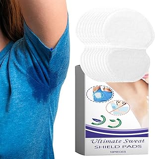 女性用 脇汗 パッド - 10枚 透明 制汗 パッチ - 脇 パッド 汗 用 | ニオイ 対策 ボディ ケア 敏感肌 対応 ドレス アンダーシャツ 個人 ケア 用