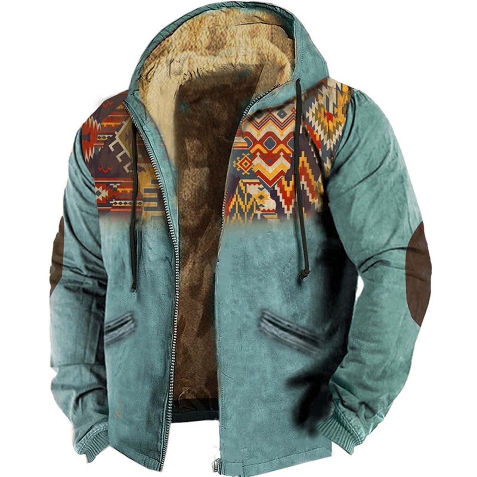Generico Giacche Uomo Invernali Jacket Taglie Forti con Cappuccio Autunno Piumino Giacca e Full Zip Casual Imbottita Puffer Giubbino Invernale da per Quotidiano Lavoro Scuola