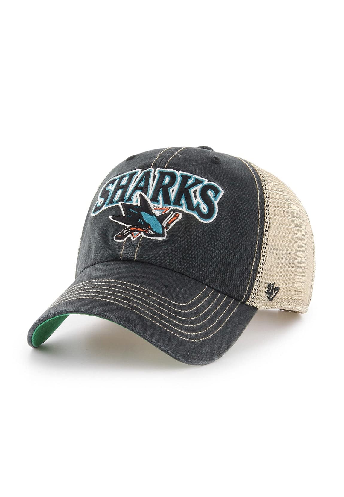 Brand Trucker Cap - Tuscaloosa Vintage San Jose Sharks Black