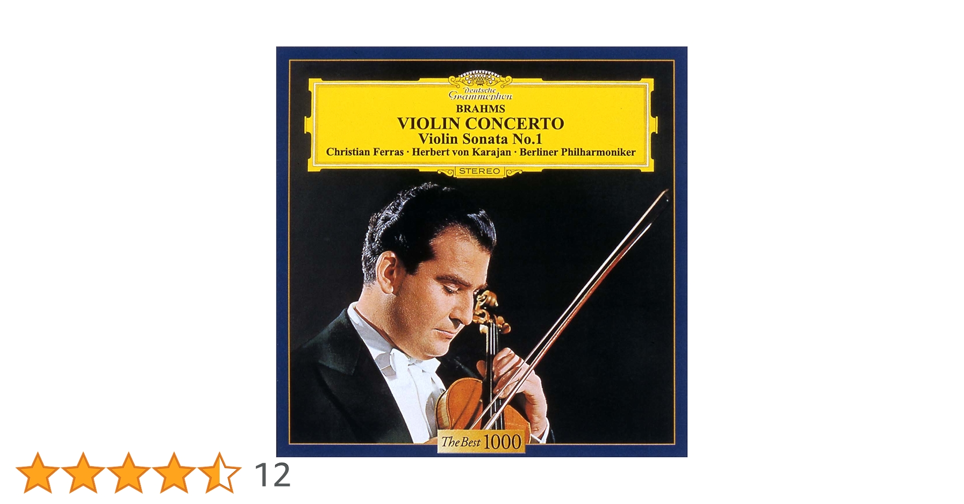 【売約済】オイストラフ／ブラームス:ヴァイオリン協奏曲 ブラームス: ヴァイオリン協奏曲(1960年録音)、ベートーヴェン