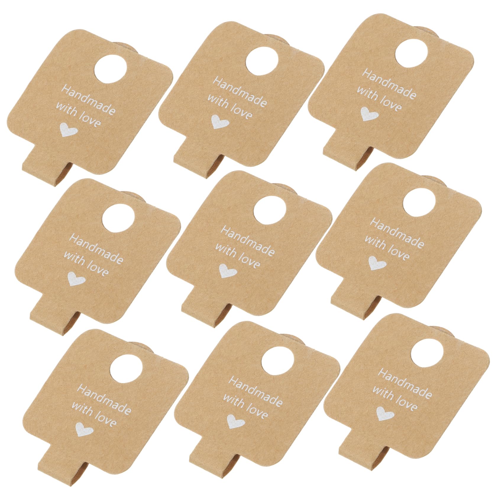 100Pz Cartoncini Espositore Gioielli Carta Per Collane