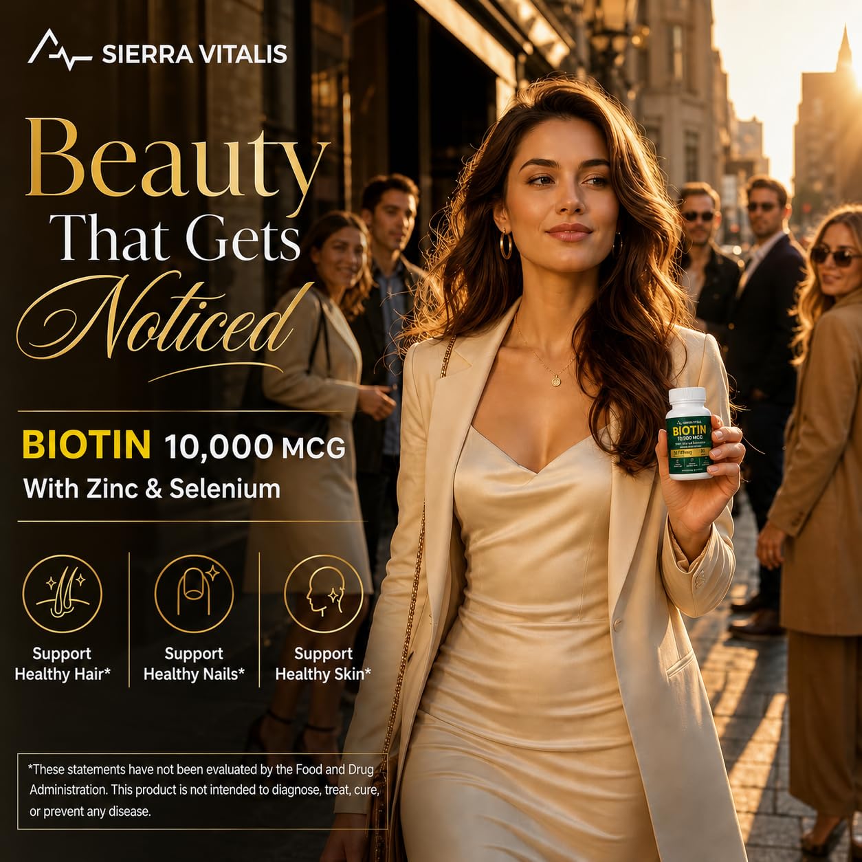 Biotin 10000mcg with Zinc & Selenium - Hair Growth Vitamins for Women & Men — Amazon image 5