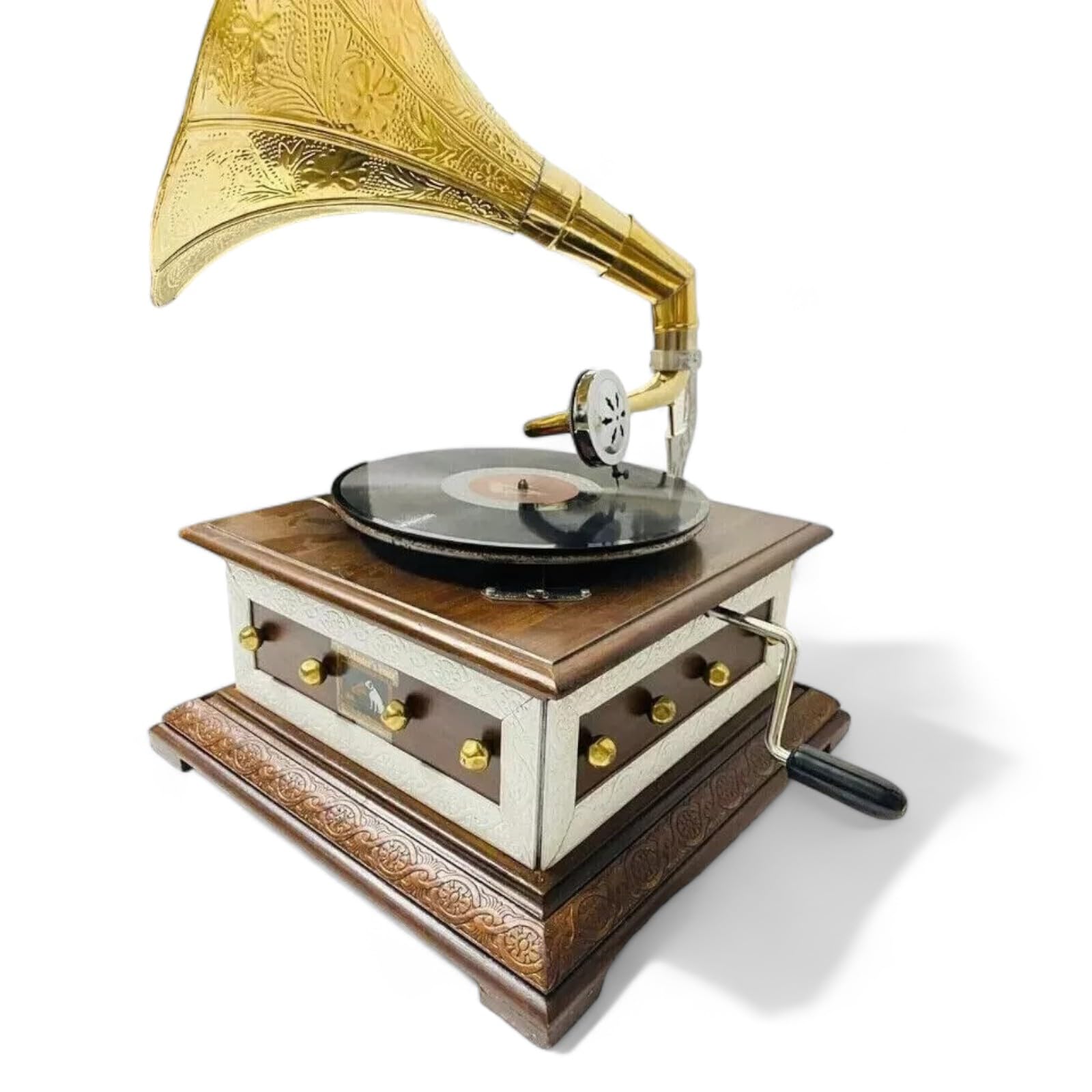 Gramola Vintage Tocadiscos Retro Tocadiscos Madera Vinilo