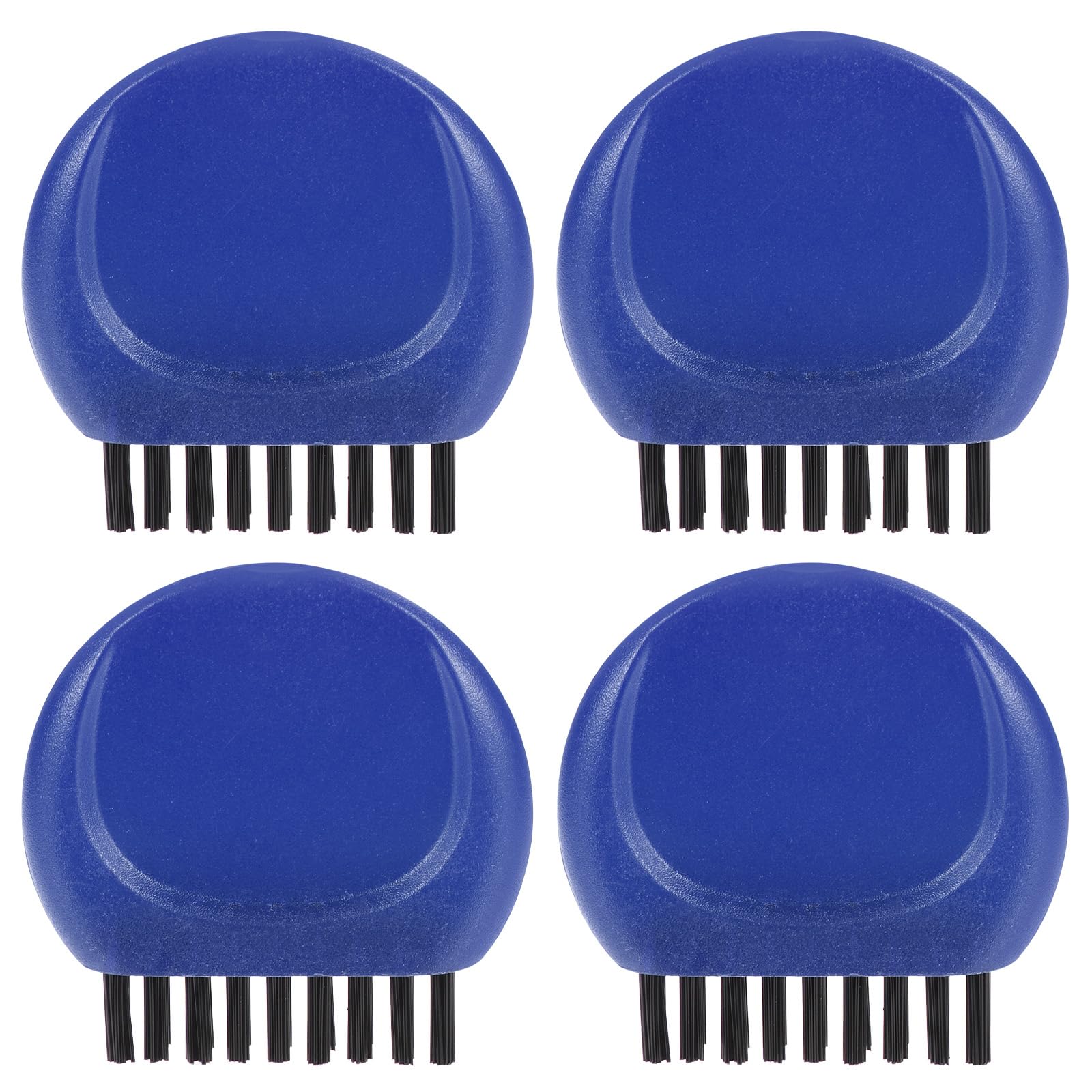 PATIKIL Pocket Golf Club Groove Brush, 4 Pack Mini Golf Club Groove Cleaner for Cleaning Golf Heads Golf Ball Shoes, Blue