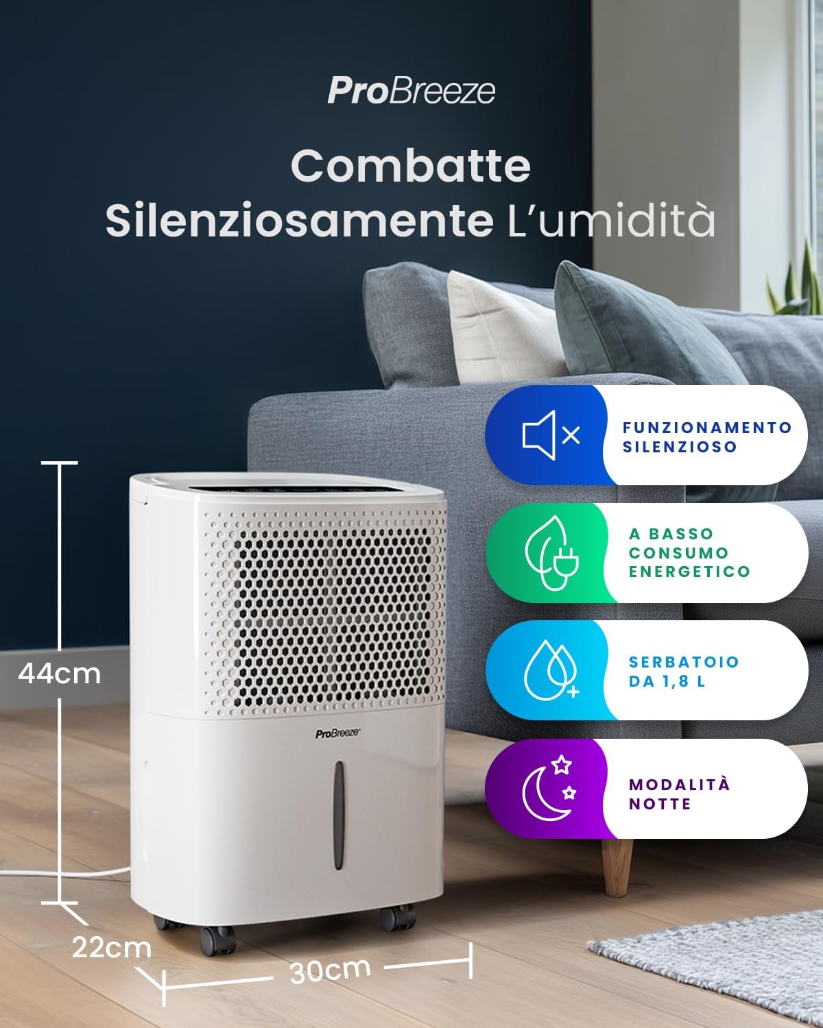 Controllo WiFi tramite app mobile iOS e Android