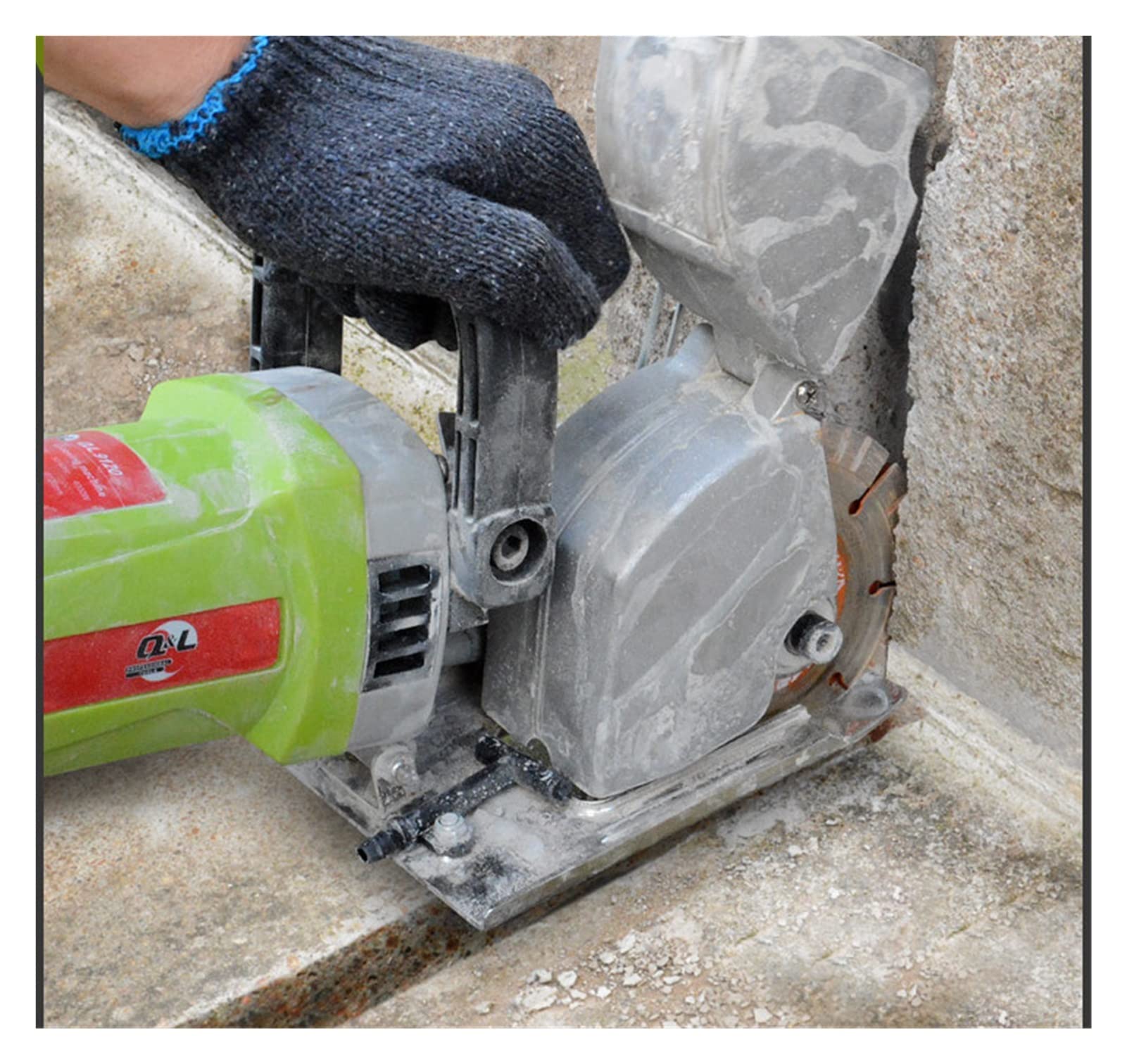 Rozadora Pared, Máquina tragamonejonte de Chaser Mural Máquina de corte de una sola vez Probil de alta potencia sin polvo.(Package C)