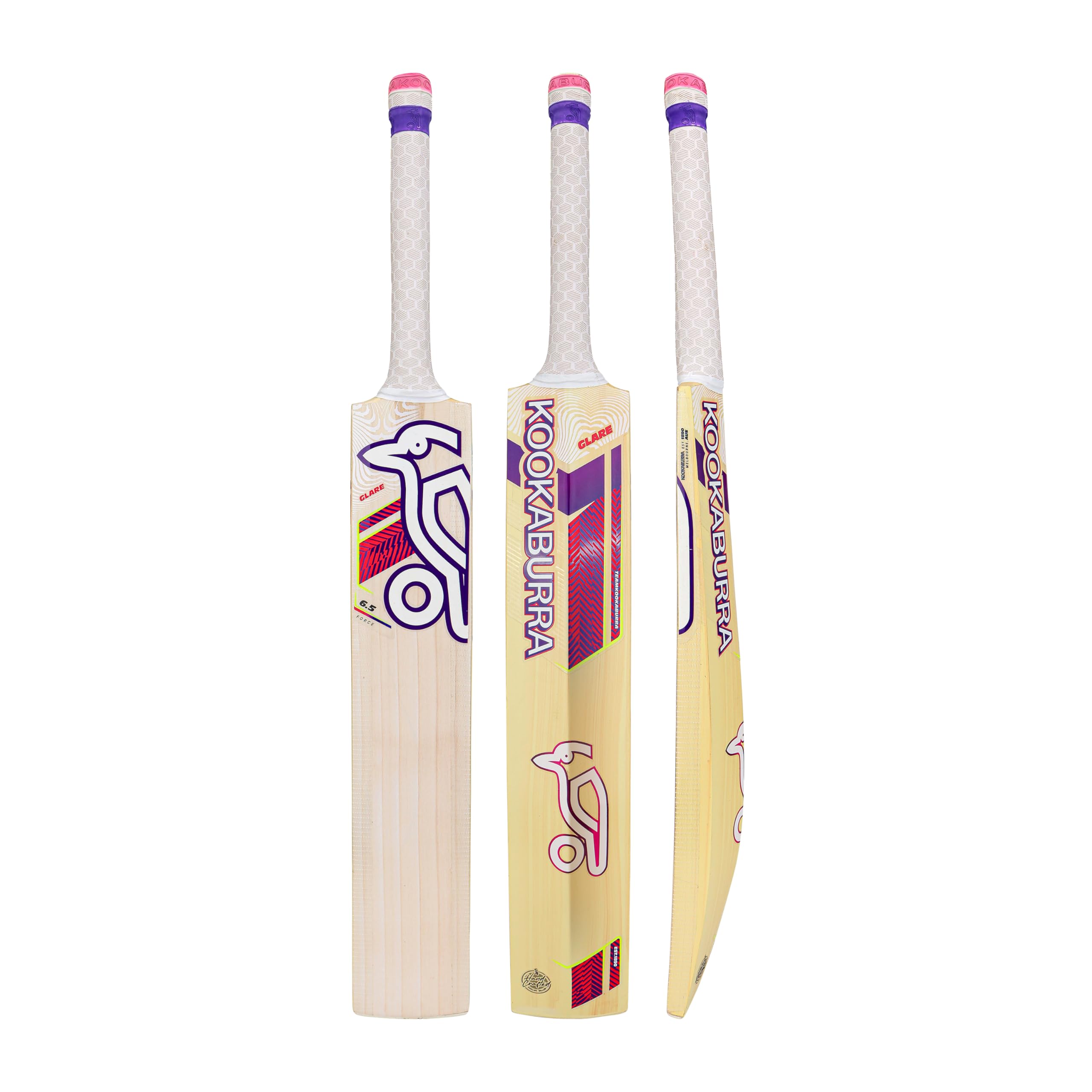 Kookaburra Glare 6.5 Force Junior - Mazza da cricket, misura 3